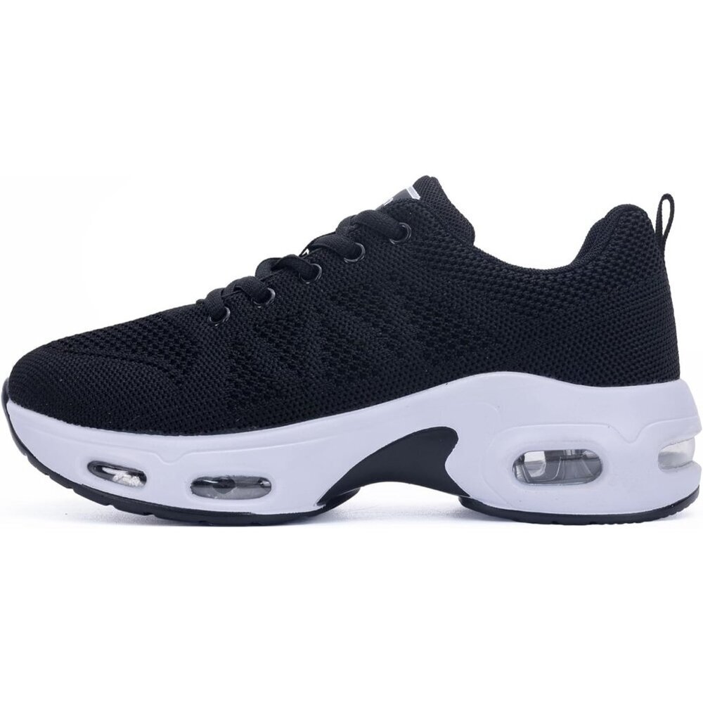 🆕Women's Black/White Running Shoes Tennis Athletic Gym Walking Fashion Sneakers